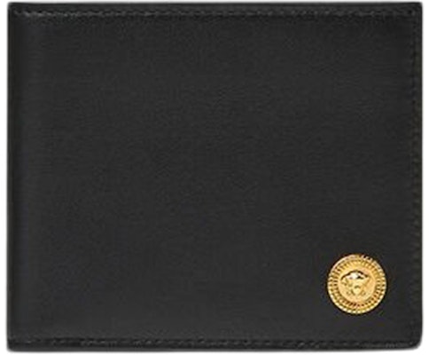 Versace Medusa Biggie (6 Card Slot 2 Cash Compartments) Wallet Black/Gold Buy Versace Medusa Biggie (6 Card Slot 2 Cash Compartments) Wallet Black/Gold