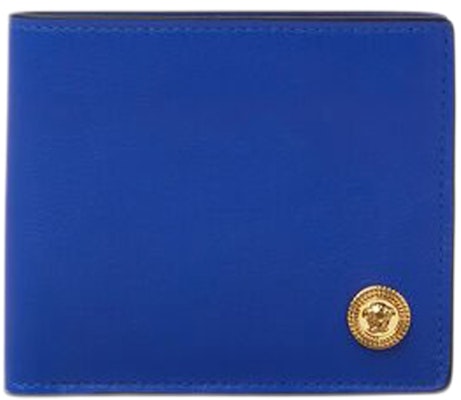 Versace Medusa Biggie (6 Card Slot 2 Cash Compartments) Wallet Royal Blue/Gold Buy Versace Medusa Biggie (6 Card Slot 2 Cash Compartments) Wallet Royal Blue/Gold