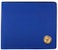 Versace Medusa Biggie (6 Card Slot 2 Cash Compartments) Wallet Royal Blue/Gold