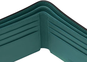 Order Versace Medusa Biggie (6 Card Slot 2 Cash Compartments) Wallet Green/Gold