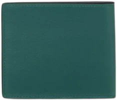 Lookbook Versace Medusa Biggie (6 Card Slot 2 Cash Compartments) Wallet Green/Gold
