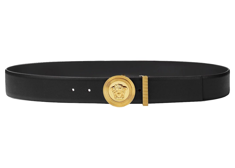 Versace Medusa Biggie Belt Black