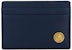 Versace Medusa Biggie Card Holder Navy/Gold