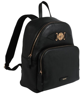 Versace Medusa Biggie Leather Backpack Black/Gold Order Versace Medusa Biggie Leather Backpack Black/Gold