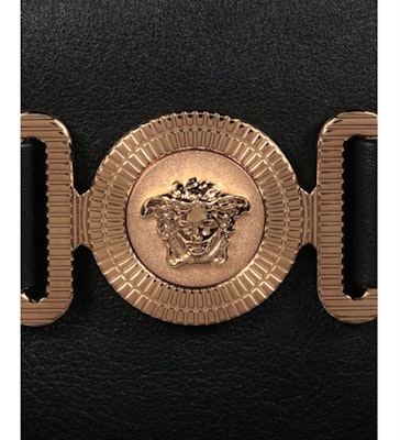 Versace Medusa Biggie Leather Backpack Black/Gold Lookbook Versace Medusa Biggie Leather Backpack Black/Gold