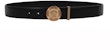 Versace Medusa Biggie Leather Belt Black/Gold