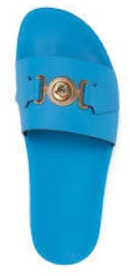 Versace Medusa Biggie Slide 'Blue' 1004983-DV46G-1V57V Shop Versace Medusa Biggie Slide 'Blue' 1004983-DV46G-1V57V