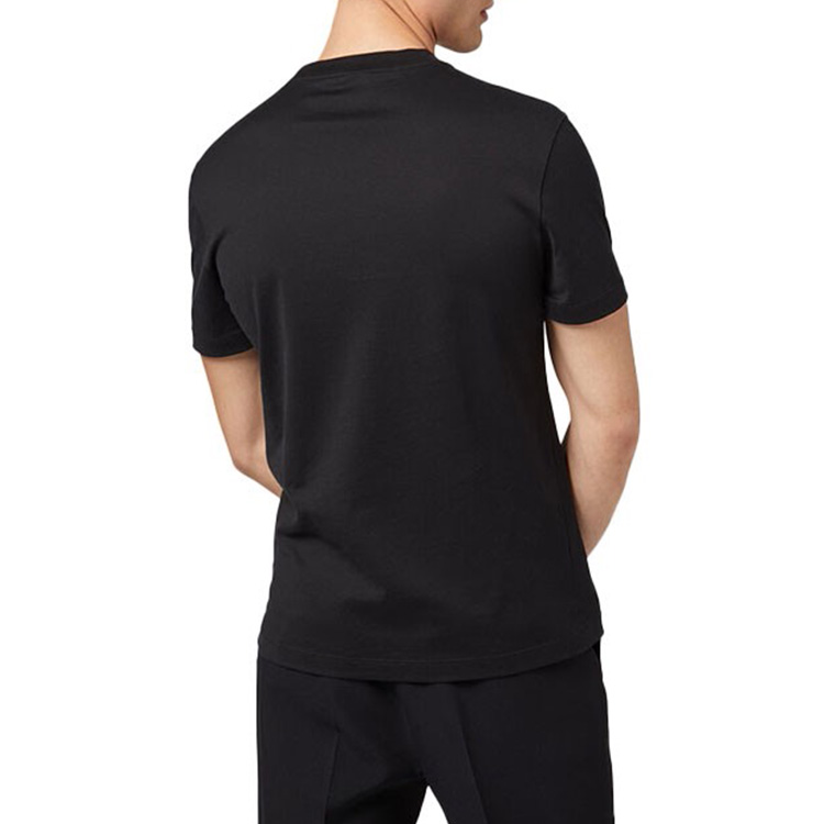 Versace Medusa Black Gold Embroidered Crewneck T-Shirt A87378-A228806-A1008 圖 6