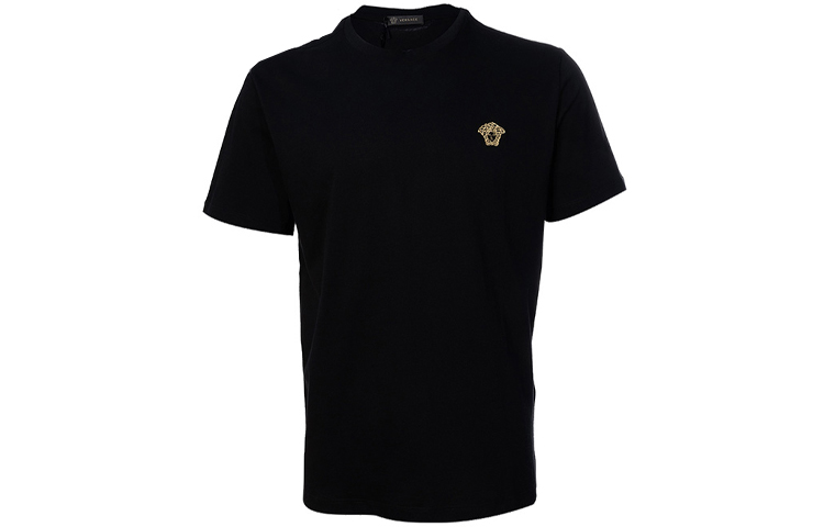 VERSACE Medusa Black Short Sleeve T-Shirt A77524-A222614-A92Y
