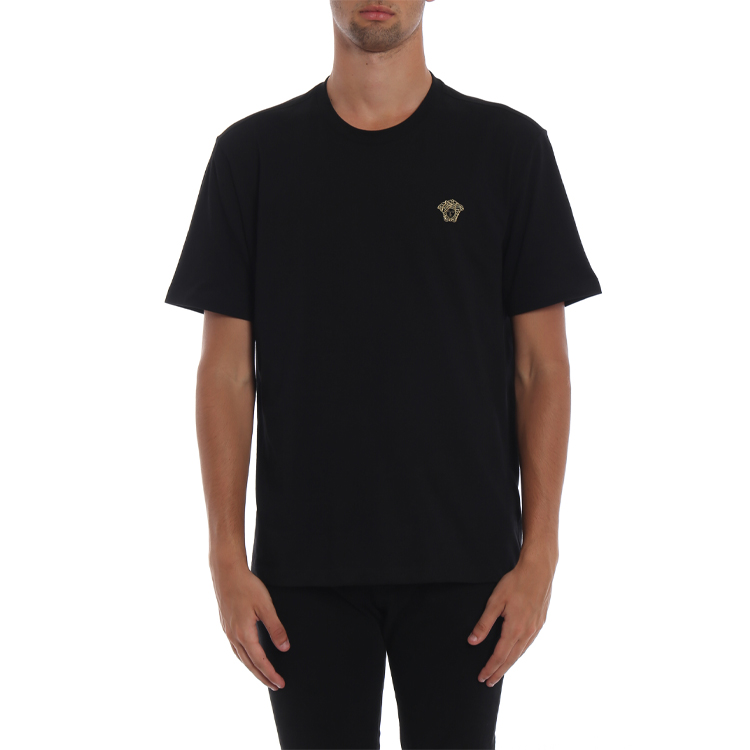 VERSACE Medusa Black Short Sleeve T-Shirt A77524-A222614-A92Y 圖 6