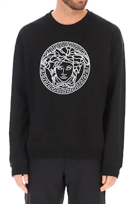 Versace Medusa Crewneck Sweatshirt Hitam Bordir A89395-A231242-A1008 Purchase Versace Medusa Crewneck Sweatshirt Hitam Bordir A89395-A231242-A1008
