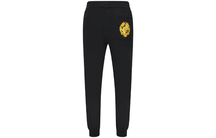 VERSACE Medusa Embroidered Knit Sweatpants Black A87504-A231242-A1008 圖 3