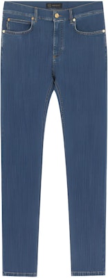 VERSACE Jeans Lurus Bordir Medusa Pria Biru A84998S-A231671-A816 Buy VERSACE Jeans Lurus Bordir Medusa Pria Biru A84998S-A231671-A816