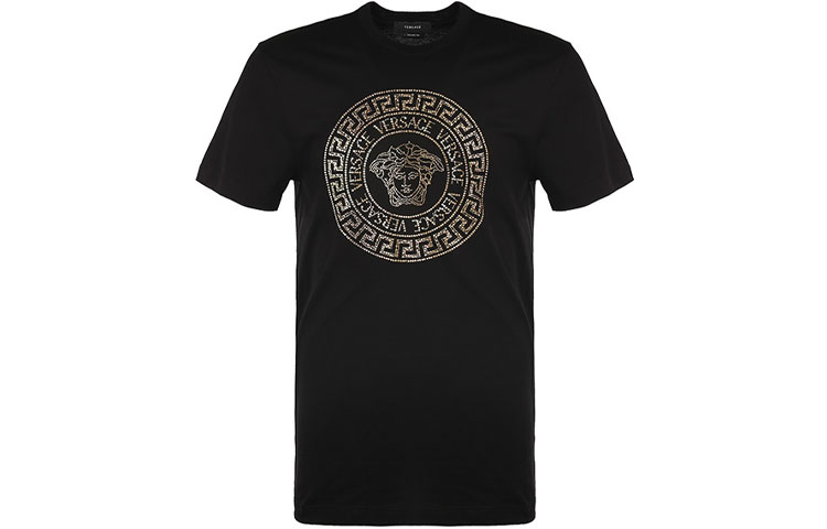 VERSACE Medusa Graphic Black Short Sleeve T-Shirt 10016191-A012631-B000 圖 2