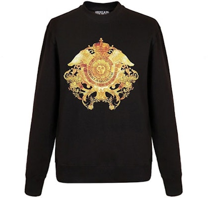 ヴェルサーチ メデューサ グラフィック 長袖 クルーネック Tシャツ EB7GWA-741E3045-3E899 Buy ヴェルサーチ メデューサ グラフィック 長袖 クルーネック Tシャツ EB7GWA-741E3045-3E899