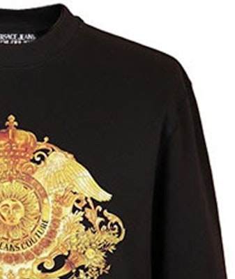 ヴェルサーチ メデューサ グラフィック 長袖 クルーネック Tシャツ EB7GWA-741E3045-3E899 Sizing ヴェルサーチ メデューサ グラフィック 長袖 クルーネック Tシャツ EB7GWA-741E3045-3E899