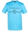Buy ヴェルサーチ メデューサ グラフィックTシャツ スカイブルー コットン A87573-A228806-A1461