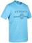 Shop ヴェルサーチ メデューサ グラフィックTシャツ スカイブルー コットン A87573-A228806-A1461