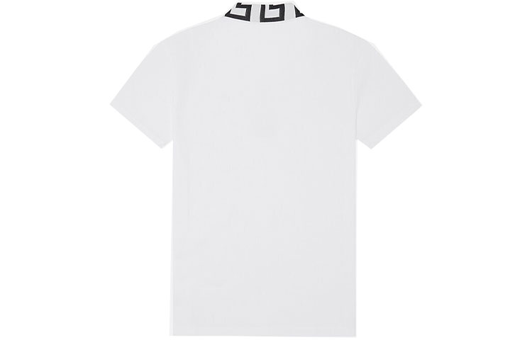 Lookbook VERSACE 美杜莎希腊钥匙短袖翻领衫 白色 A89492-A231240-A2048