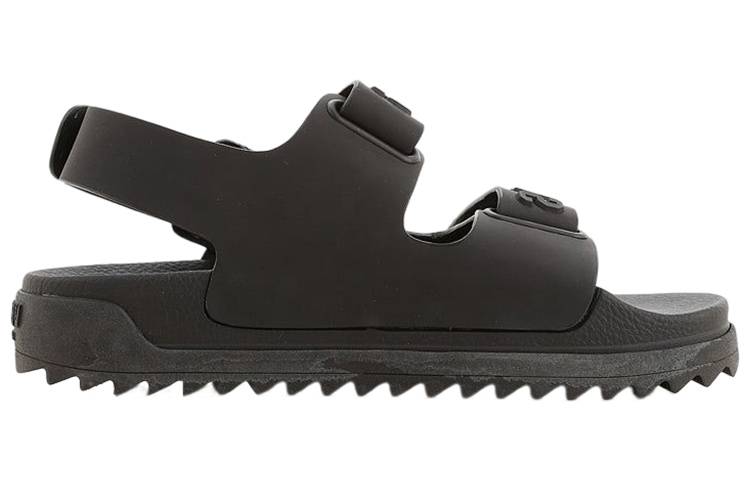 Versace Medusa Head 'Magic Tape Thick Bottom' Fashion Slides 'Black' 圖 2