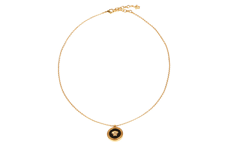 Versace Medusa Head Brass Necklace Unisex Gold Fashion Jewelry DG17255-DJMR-K41T