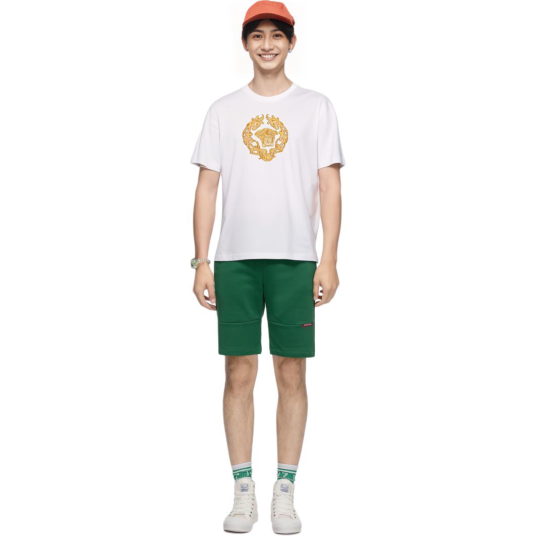 VERSACE Medusa Head Graphic White Crew Neck  T-Shirt A87378-A228806-A1001 圖 4