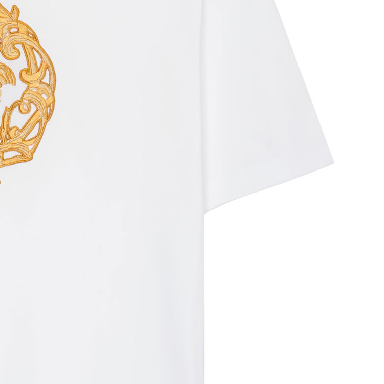 VERSACE Medusa Head Graphic White Crew Neck  T-Shirt A87378-A228806-A1001 圖 10