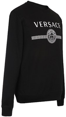 范思哲 Medusa头像标志黑色长袖卫衣 A83867-A231242-A008 Shop 范思哲 Medusa头像标志黑色长袖卫衣 A83867-A231242-A008