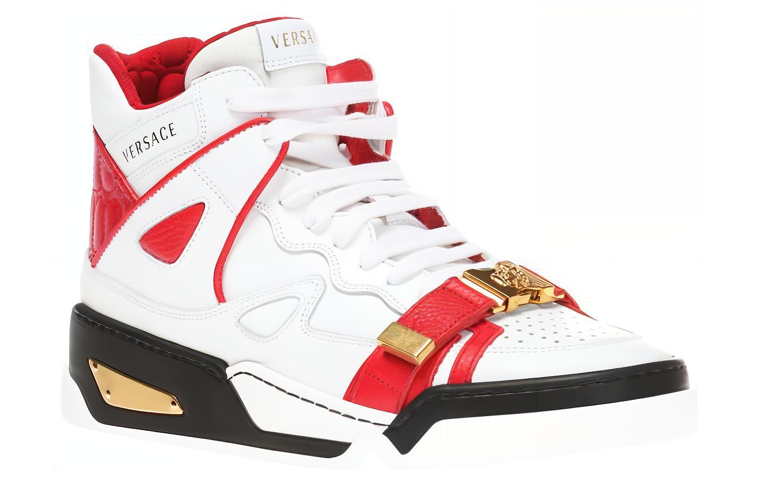 Versace Medusa High Top 'White Leather' 圖 2