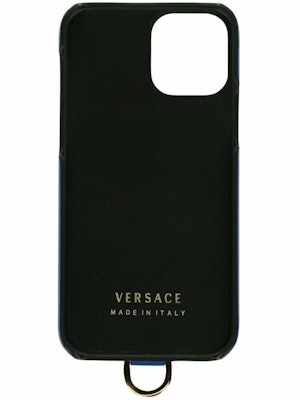 Versace Medusa iPhone 12 Case Blue Order Versace Medusa iPhone 12 Case Blue
