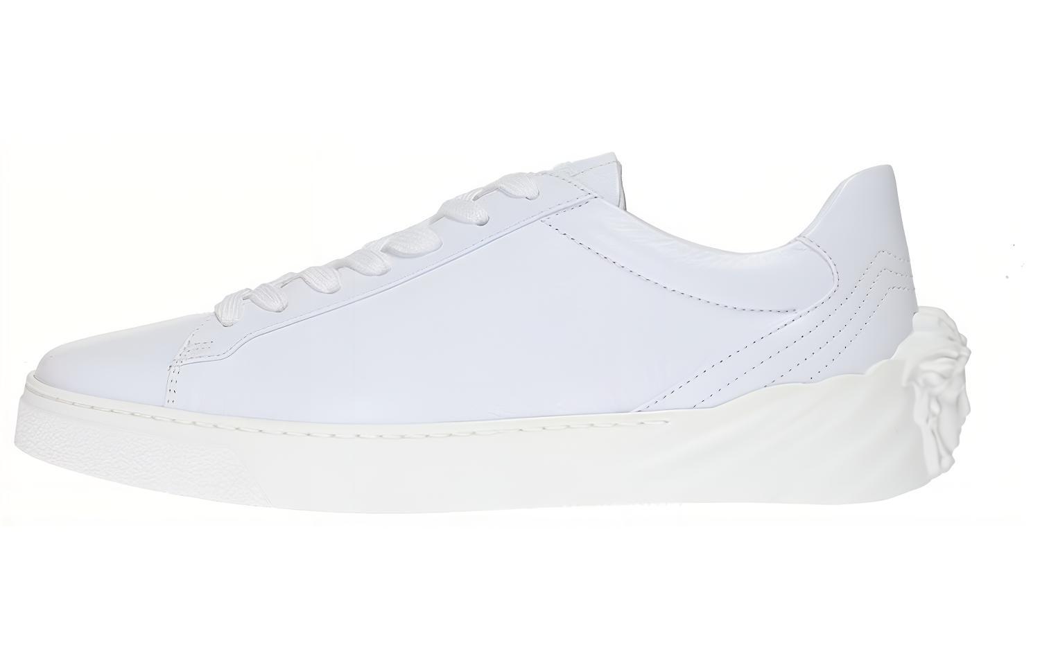 VERSACE Medusa Leather Low Top 'White'