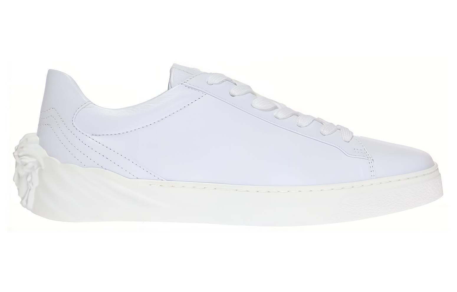 VERSACE Medusa Leather Low Top 'White' 圖 2