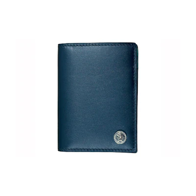 Versace Medusa Logo Bi-Fold Wallet Black/Green
