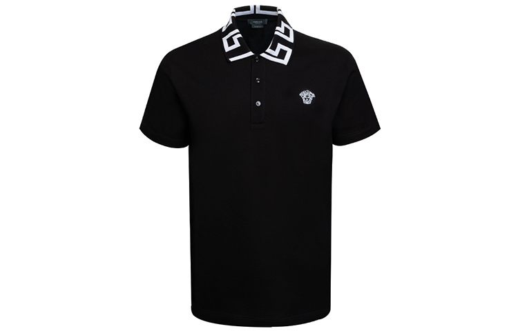Order VERSACE 美杜莎标志黑色短袖POLO衫 A89492-A231240-A2024