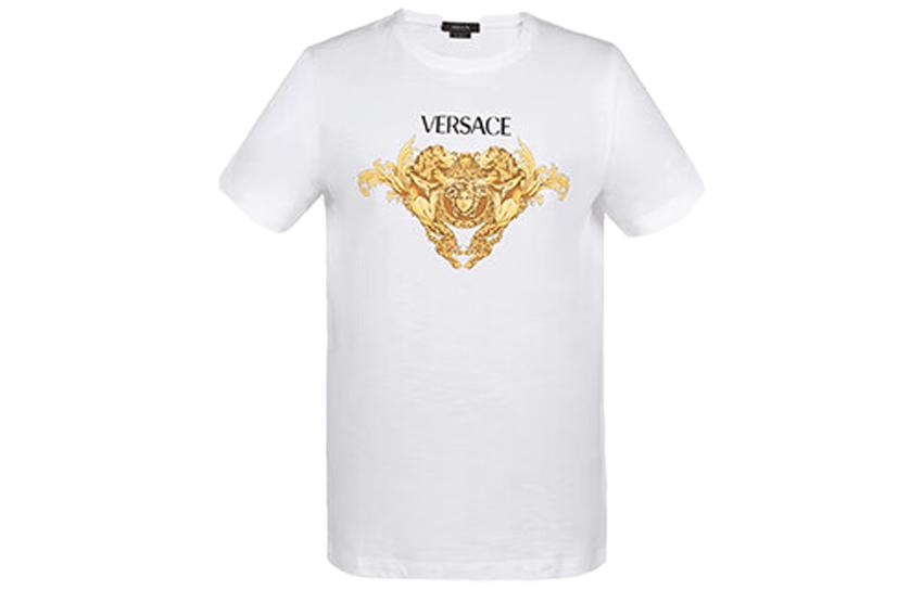 VERSACE Medusa Logo Crewneck Short Sleeve T-Shirt White A88444-A237441-1W010 圖 2