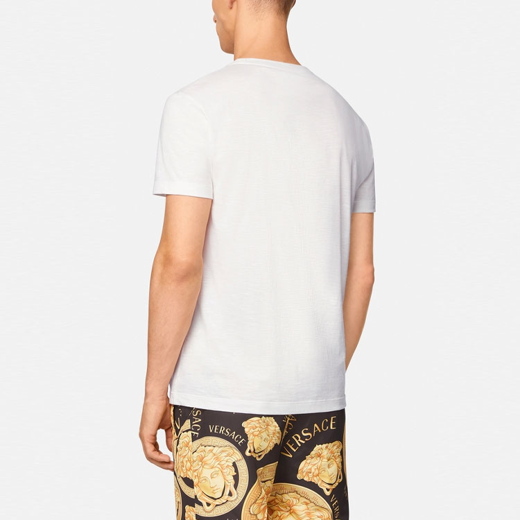 VERSACE Medusa Logo Crewneck Short Sleeve T-Shirt White A88444-A237441-1W010 圖 5