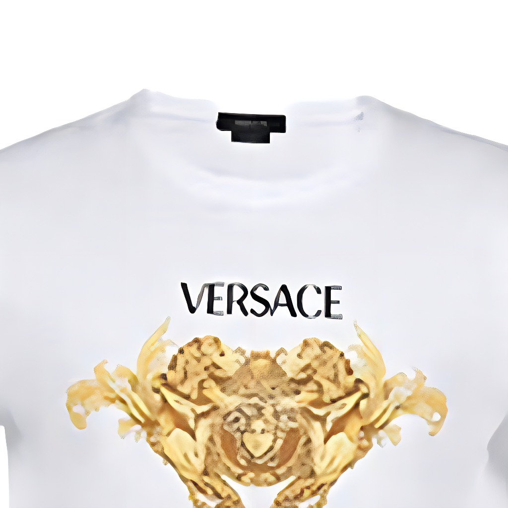 VERSACE Medusa Logo Crewneck Short Sleeve T-Shirt White A88444-A237441-1W010 圖 7