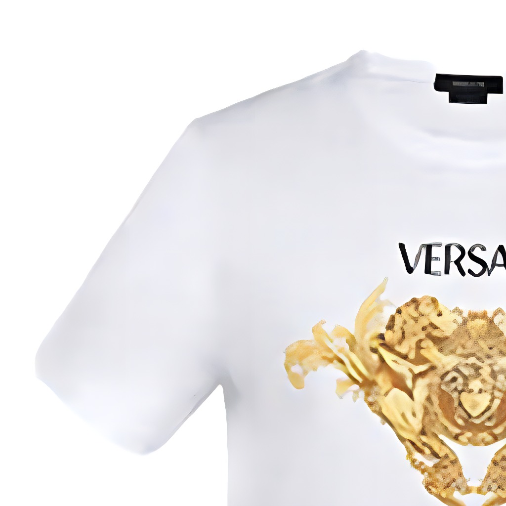 VERSACE Medusa Logo Crewneck Short Sleeve T-Shirt White A88444-A237441-1W010 圖 8