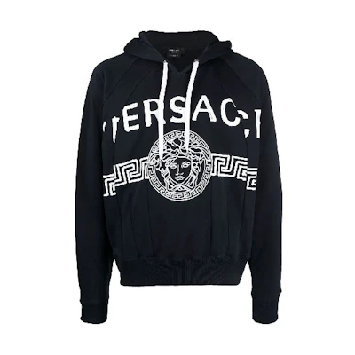 Versace Medusa Logo Pullover Hoodie Blue A88928A-232781-1U040