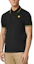 Purchase VERSACE Kaos Polo Hitam Lengan Pendek Motif Garis Logo Medusa Casual Fit 1013910-1A09860-1B000