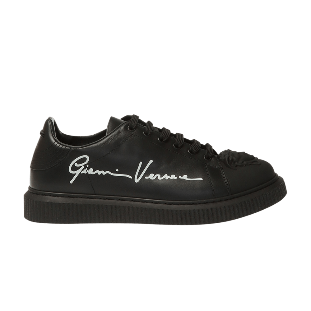 Versace Medusa Low 'Gianni Versace Signature Print - Black' DSU6987-DVTGVG-D41