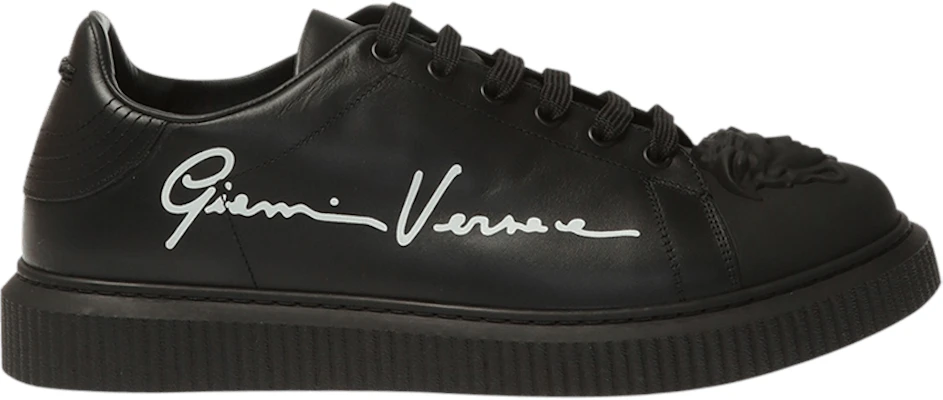 Versace Medusa Low ''Gianni Versace Signature Print - Hitam'' DSU6987-DVTGVG-D41 Buy Versace Medusa Low ''Gianni Versace Signature Print - Hitam'' DSU6987-DVTGVG-D41