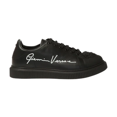 Versace Medusa Low 'Gianni Versace Signature Print - Black'