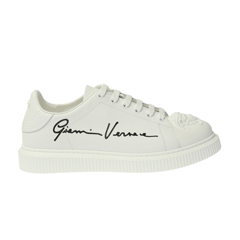 Versace Medusa Low 'Gianni Versace Signature Print - White' DSU6987-DVTGVG-D01