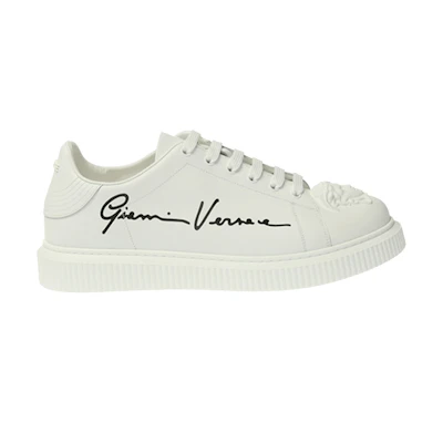 Versace Medusa Low 'Gianni Versace Signature Print - White'