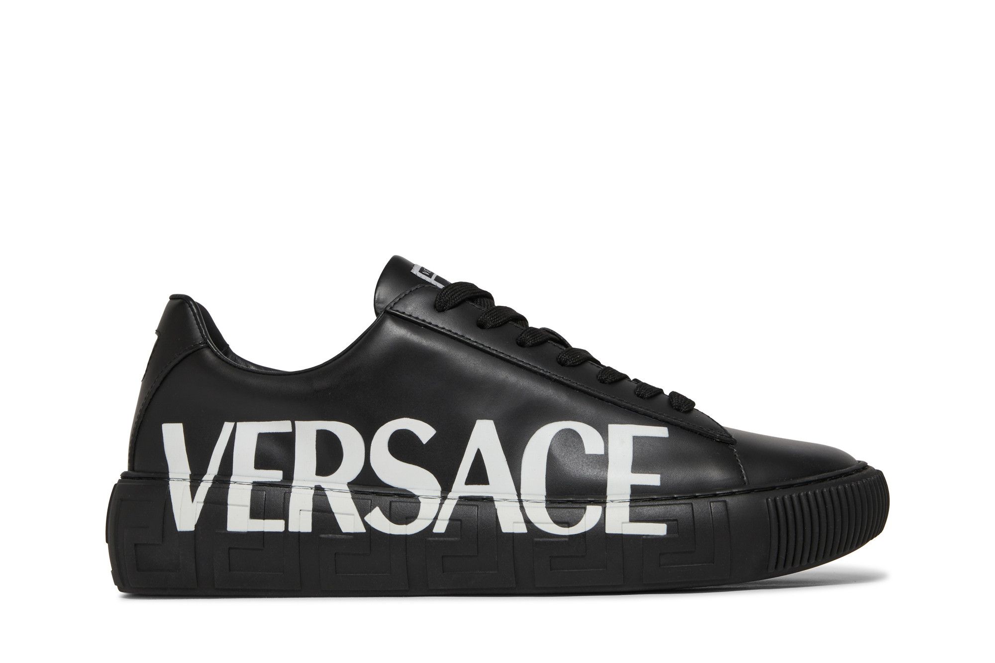 Versace Medusa Low 'Logo Print - Black' DSU8404-DV51G_D4101