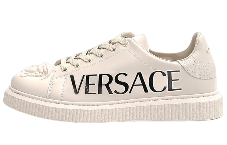 Buy ヴェルサーチ メドゥーサ ロゴ オフホワイト (Verusāchi Medūsa Logo Ofuhowaito) DSU6987-D1VSG-K06N