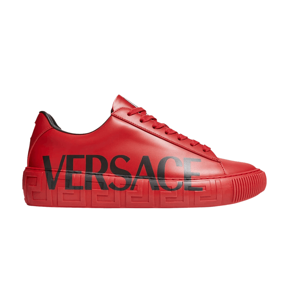 Versace Medusa Low 'Logo Print - Scarlet' DSU8404-DV51G-2R250