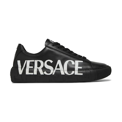 Versace Medusa Low 'Logo Print - Black'