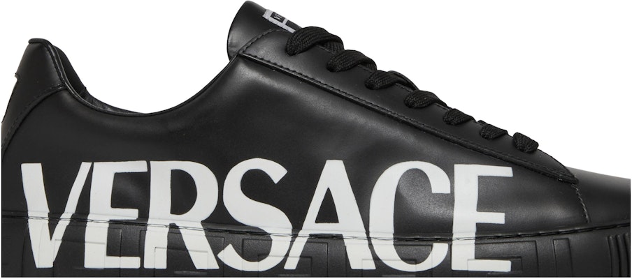 Versace Medusa Low 'Logo Print - Black' DSU8404-DV51G_D4101 Order Versace Medusa Low 'Logo Print - Black' DSU8404-DV51G_D4101
